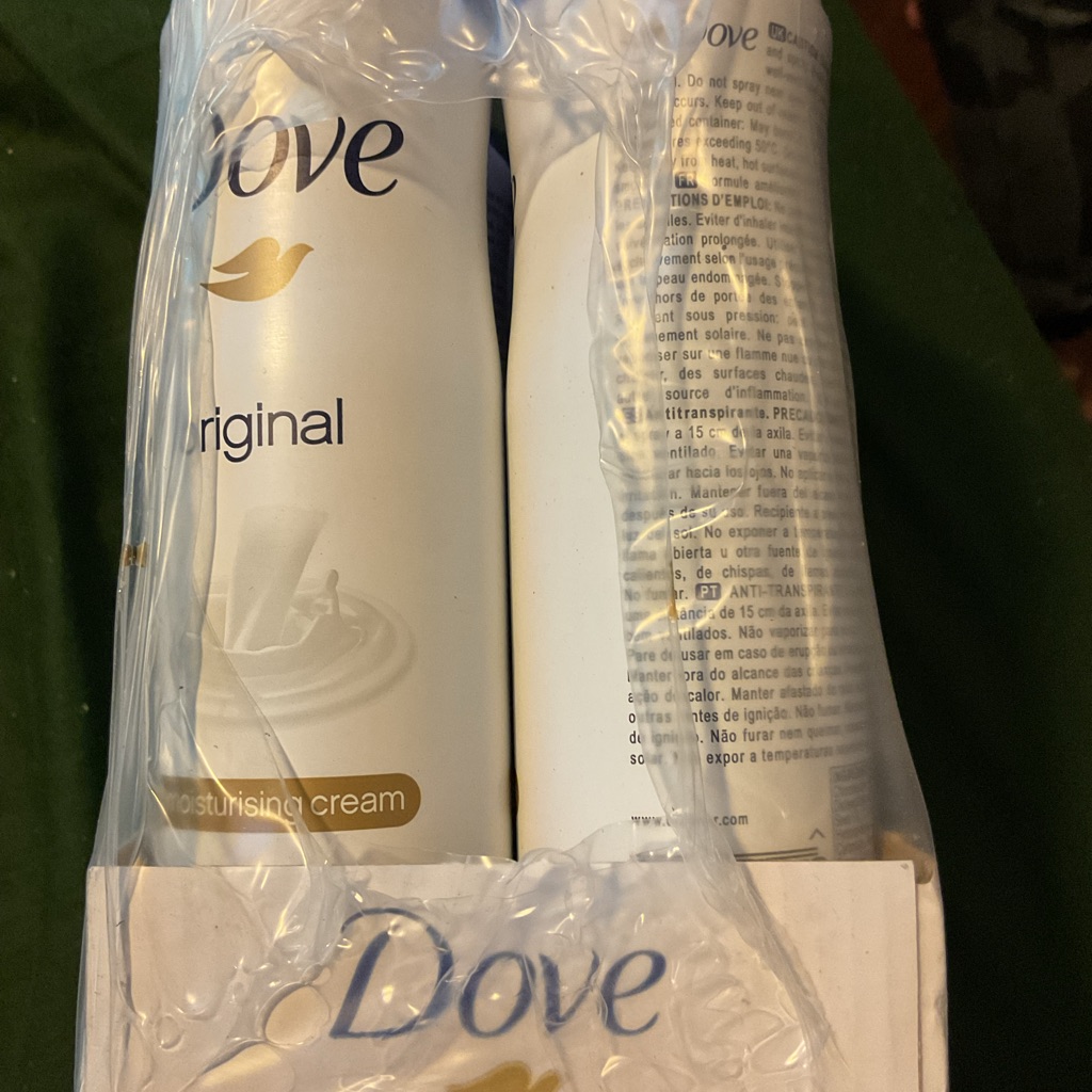 Dove Original Moisturising Cream Deodorant  White